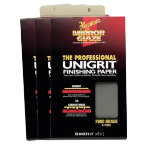 Meguiar's Automotive Unigrit Finishing Paper, 2000 Grade