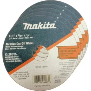 Makita 4 1/2" x 7/8" x 3/64" Super Thin Metal Cut Off Wheel