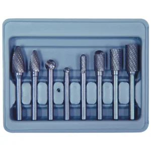 Astro Pneumatic Burr Set Carbide Double Cut 8pc